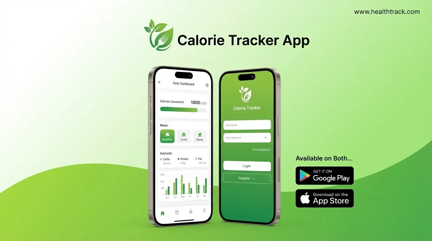 Application mobile de suivi des calories.